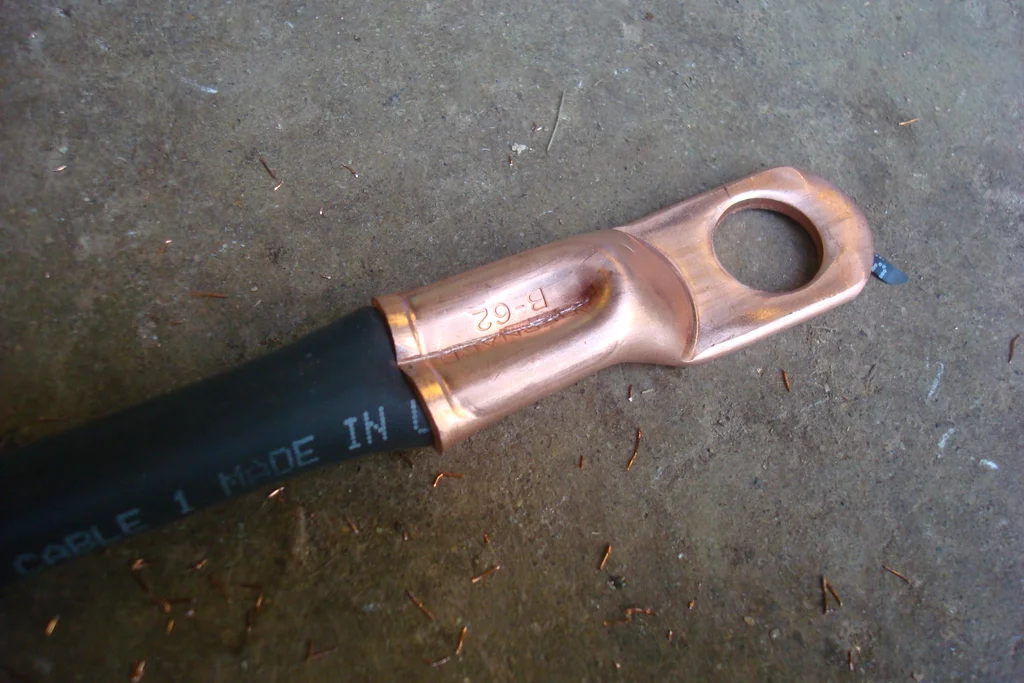 Crimped Copper Cable Lugs